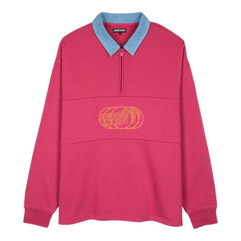 Santa Cruz Change Zip Crew - Burgundy
