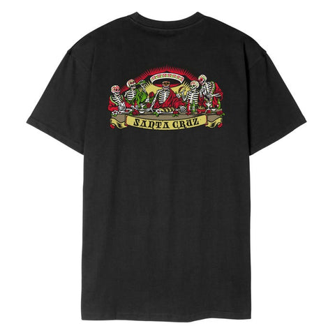 Santa Cruz Guzman Dead Diners Tee - Black