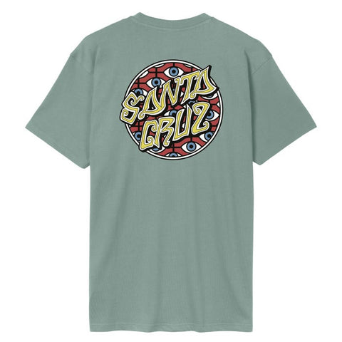 Santa Cruz Salba Eyes Dot Tee - Moon Rock