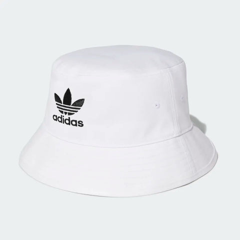 Adidas Adicolor Trefoil Bucket Hat - White