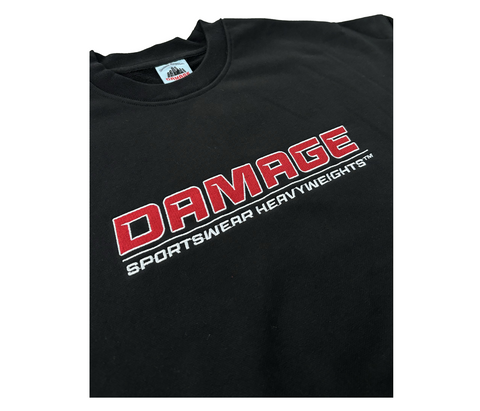 Damage LTD Heavyweights Crew - Black