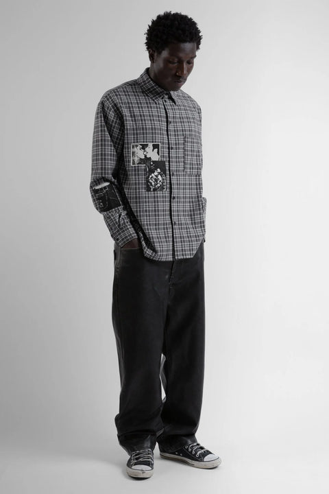 Wasted Paris Taunt Shirt - Black Tartan