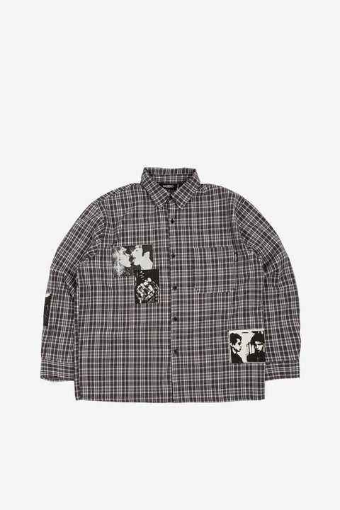 Wasted Paris Taunt Shirt - Black Tartan