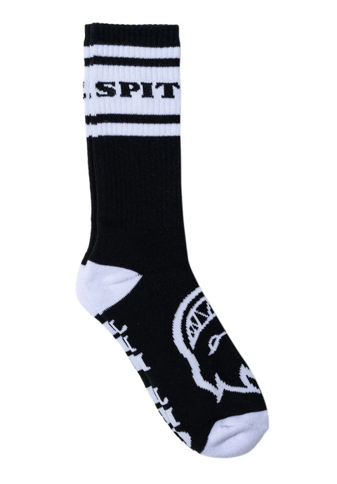 Spitfire Bighead Sock 1 Pack - Black / White