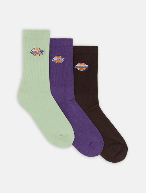 Dickies Valley Grove Socks 3 Pack - Multicolour