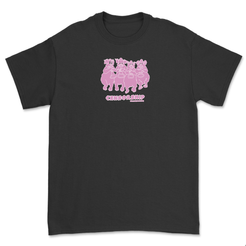Censorship Pink Trip Tee - Black