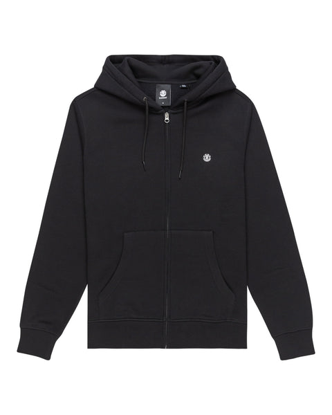 Element Cornell Classic Zip Hood - Flint Black