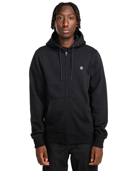 Element Cornell Classic Zip Hood - Flint Black