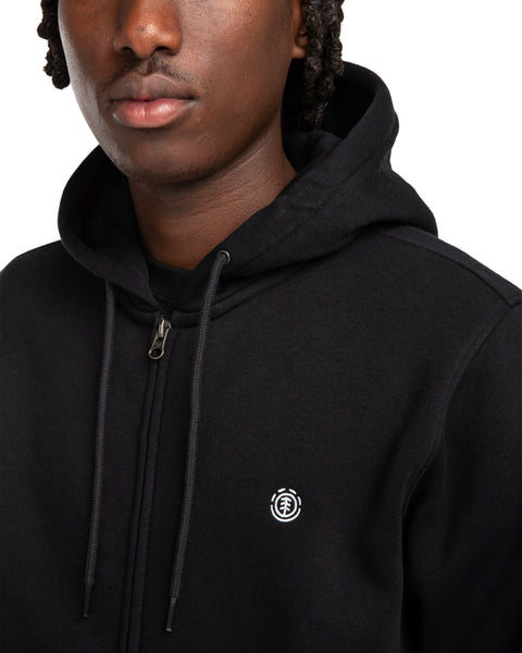 Element Cornell Classic Zip Hood - Flint Black