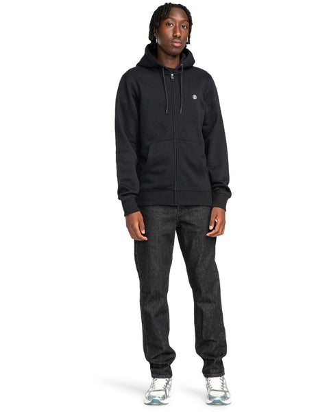 Element Cornell Classic Zip Hood - Flint Black