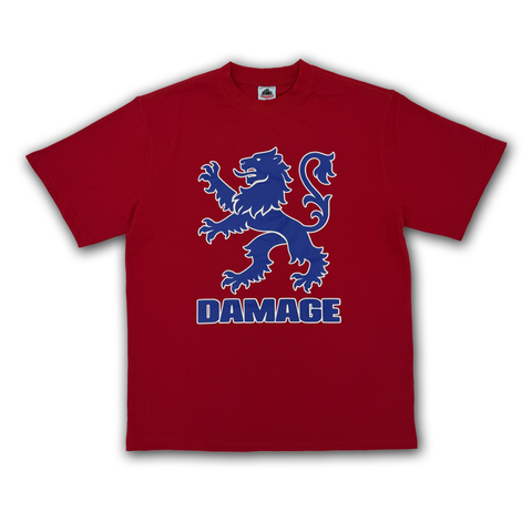 Damage LTD Heraldic Tee - Red