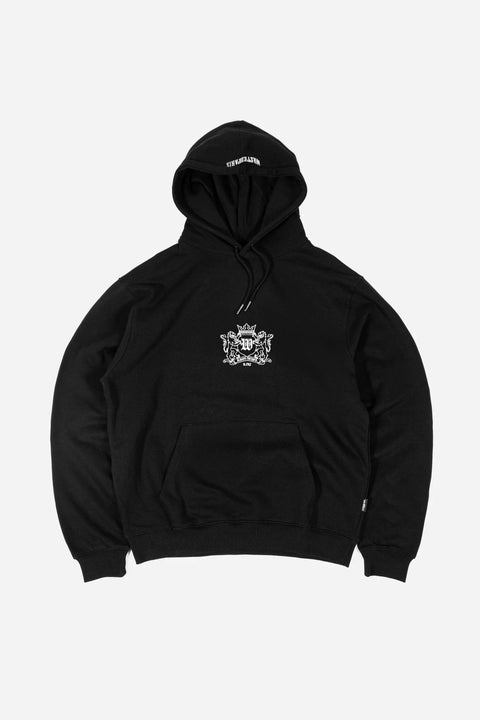 Wasted Paris Crest Hoodie - Black