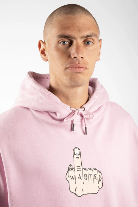 Wasted Paris Middle Hoodie - Sour Pink