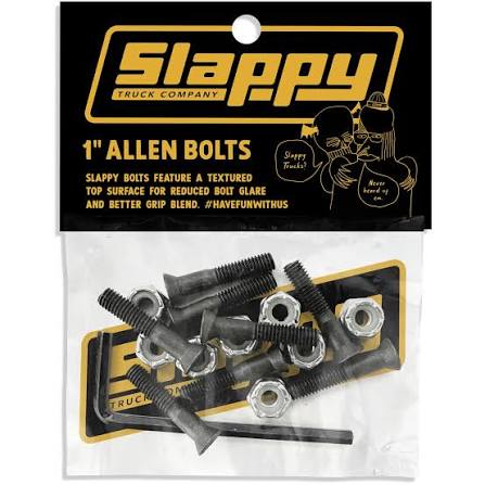 Slappy Montage Set 1´´ Allen Bolts - Black
