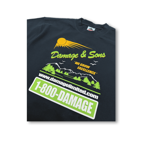 Damage LTD Landscapers Tee - Navy