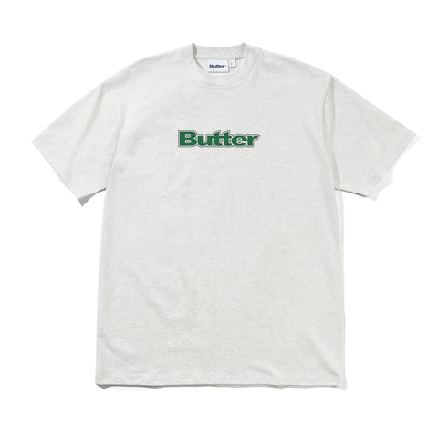 Butter Goods Outline Logo Tee - Ash