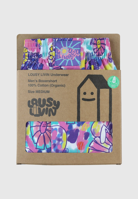 Lousy Livin Boxershorts Flowers - Multi