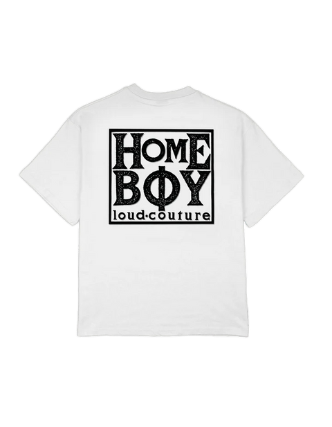 Homeboy Old School Tee - White