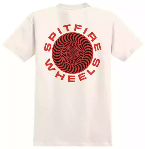 Spitfire Classic 87 Swirl Tee - Cream