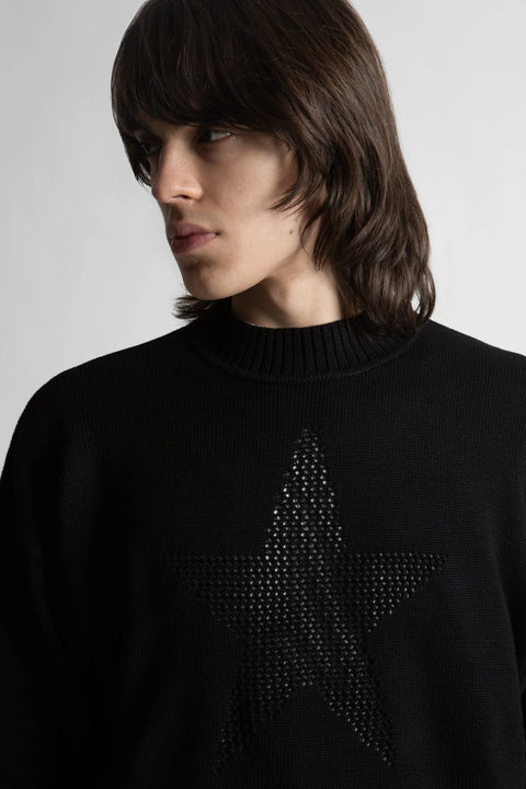 Wasted Paris Pull Lodestar Sweater - Black