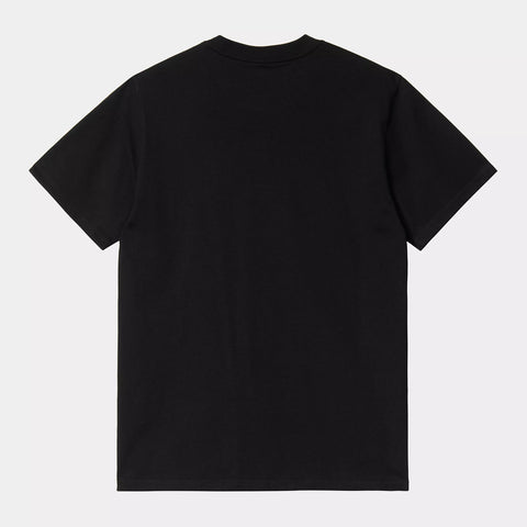 Carhartt WIP S/S Script Tee - Black