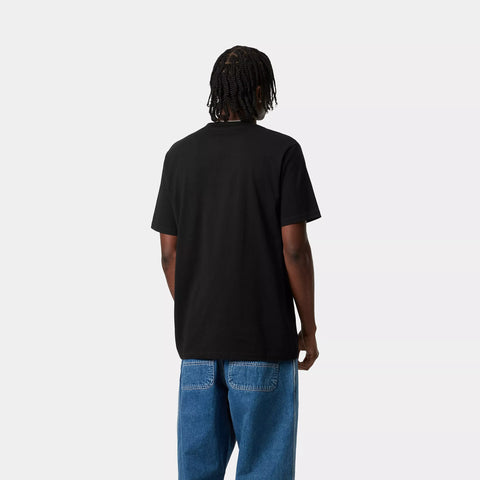 Carhartt WIP S/S Script Tee - Black