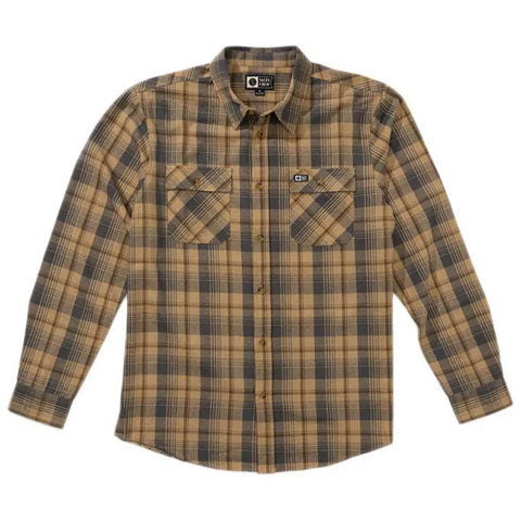Salty Crew Daybreak Flannel Shirt - Khaki