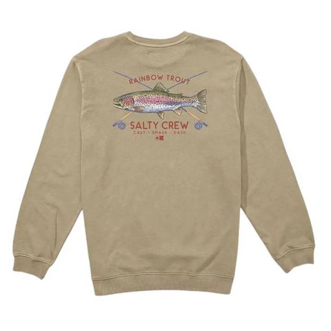 Salty Crew Trout Mount Vintage Crew - Stone