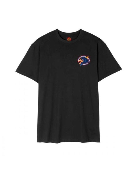 Santa Cruz Natas SC Panther Tee - Black
