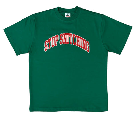 Damage LTD Snitch Tee - Pine Green