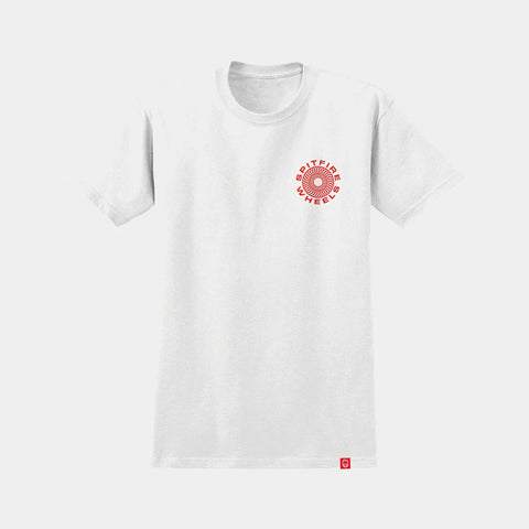 Spitfire 87´ Swirl Fill Tee - White / Red