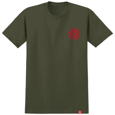 Spitfire Classic 87 Swirl Tee - Military Green