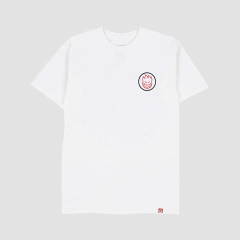 Spitfire Classic Swirl Overlay Tee - White