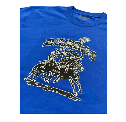 Damage Estampida Tee - Royal Blue