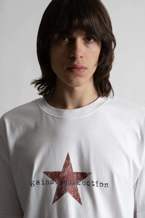Wasted Paris Against Perfection Tee - White
