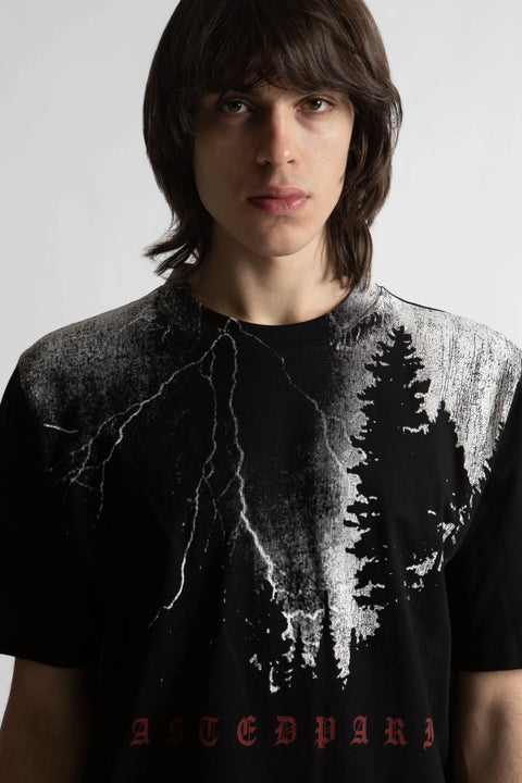 Wasted Paris Black Hill Tee - Black