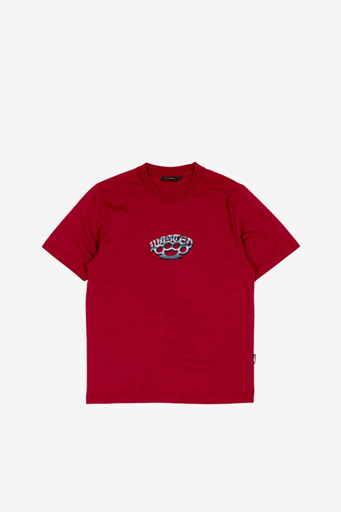 Wasted Paris Knuckes Tee - Fire Red