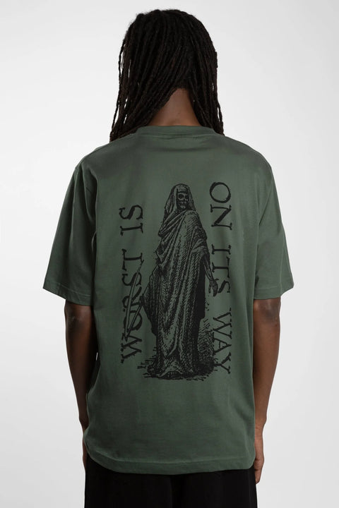 Wasted Paris Worst Tee - Granite Green