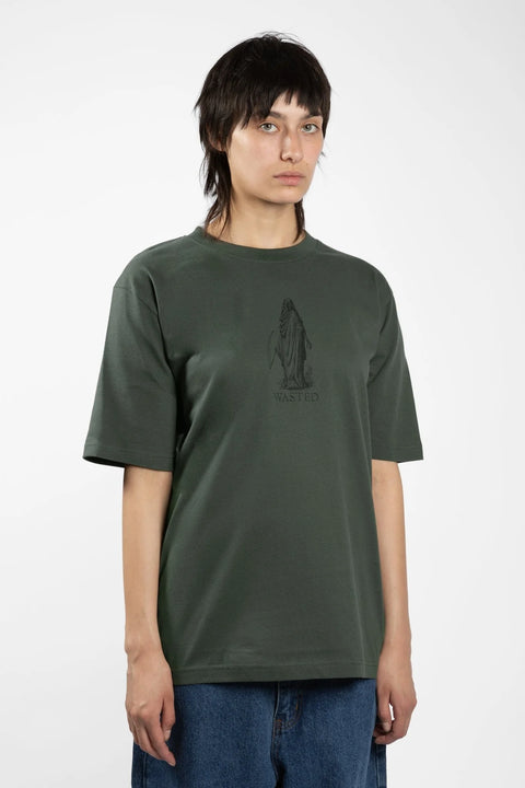 Wasted Paris Worst Tee - Granite Green