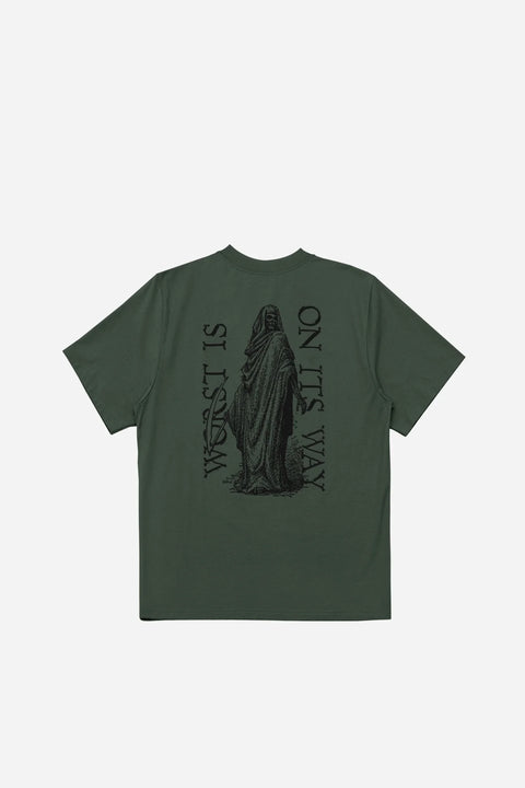 Wasted Paris Worst Tee - Granite Green