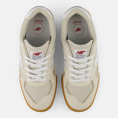 New Balance Numeric 600 Tom Knox - Sea Salt / White