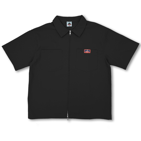 Damage LTD Uniform Zipper Shirt - Black