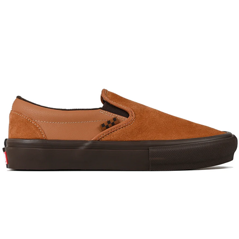 Vans Skate Slip On - Brown / Gum
