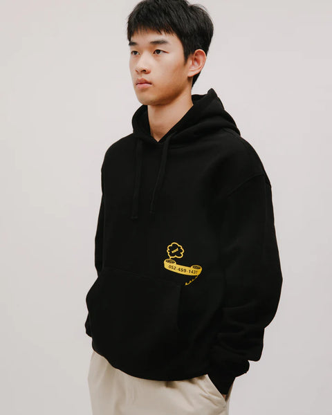 We Are Not Friends Connections Hoodie - Black