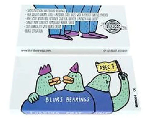 Blurs Abec 7 Bearings - Blue
